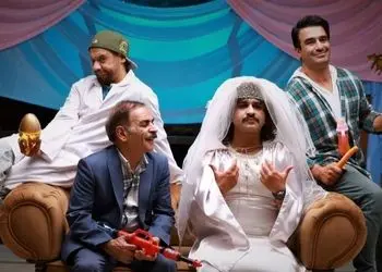 رازهای دکوراسیون دورهمی علی صادقی و آقا رشید!/مبلمان شیک و دیوار هایی سفید رنگ به سبک مینیمال+جزئیات