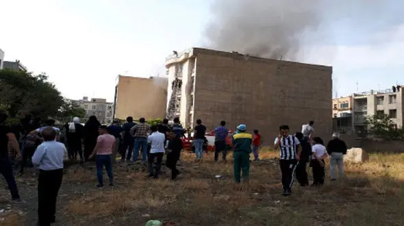  آتش سوزی بزرگ در قزوین / 18 تن سوختند + عکس