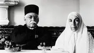 عکس دیده نشده از دختر خان فرمانیه در لباس عروس 100 سال پیش /  چقدر استایل شیک و اروپایی داشت