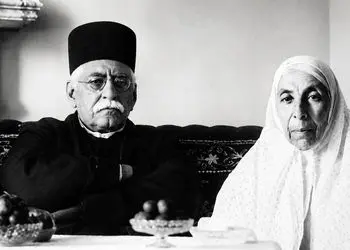 عکس دیده نشده از دختر خان فرمانیه در لباس عروس 100 سال پیش /  چقدر استایل شیک و اروپایی داشت