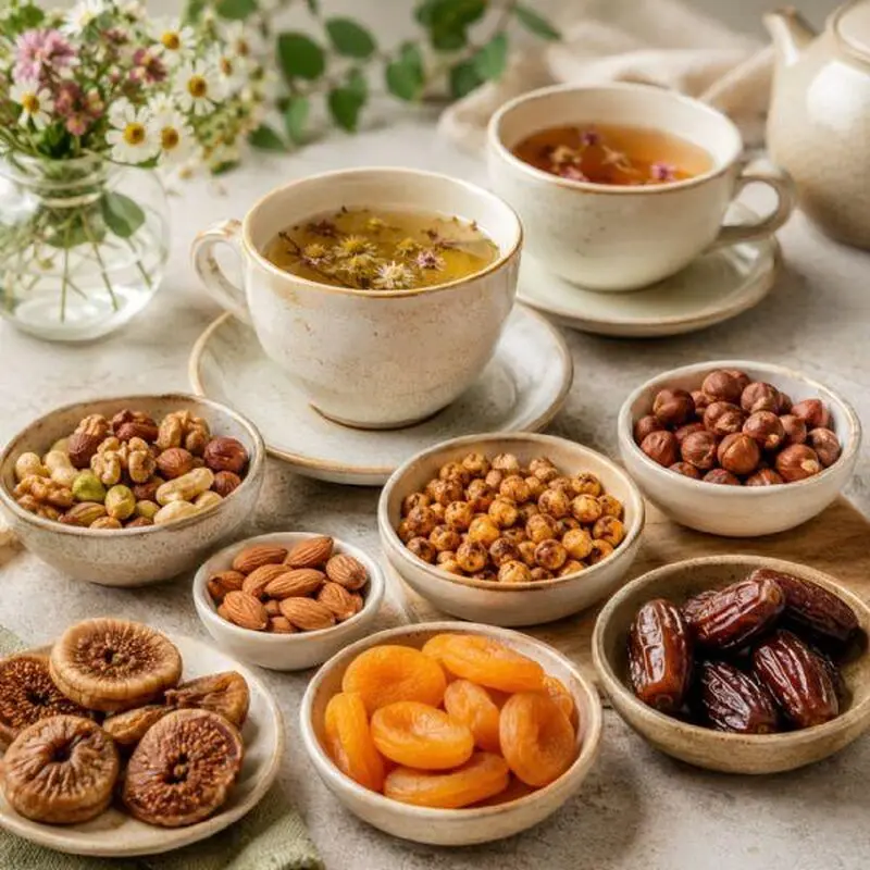 بهترین تنقلات کنار چای؛ از چای سیاه تا دمنوش‌ های گیاهی
