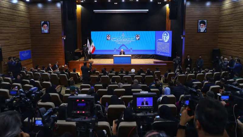 نشست خبری محمدباقر قالیباف رئیس مجلس شورای اسلامی