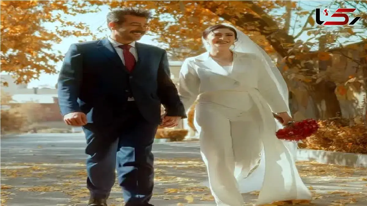 فیلم  آواز شاد /  مریم مومن با لباس عروس سوار بر موتور شوهری داماد قرارمون یادت نره میخونه  ...