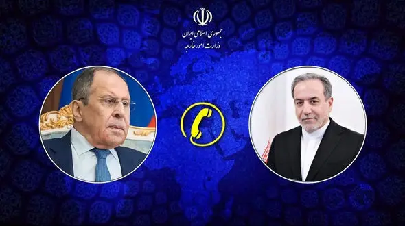گفت‌وگوی تلفنی وزرای امور خارجه ایران و روسیه در مورد تحولات سوریه 