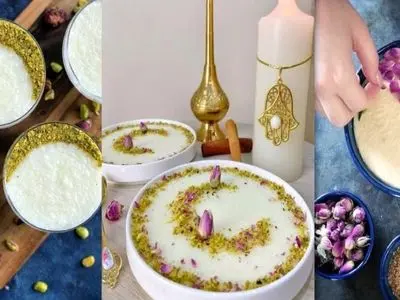 آموزش تزئین فرنی خانگی با 25 طرح خلاقانه برای سفره افطار، مدرسه و مجلس