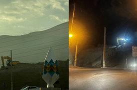 حذف یک تپه در سعادت آباد توسط شهرداری تهران + فیلم و جزئیات ماجرا 