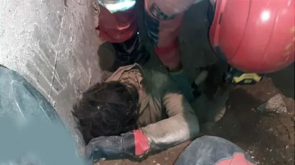 فرو رفتن میلگرد در گردن مرد جوان در ساری / او مرگ را شکست داد + عکس