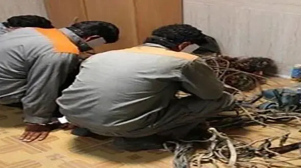 گیر افتادن سارق بر روی دکل برق / سارق نیاز شدید به مواد مخدر داشت