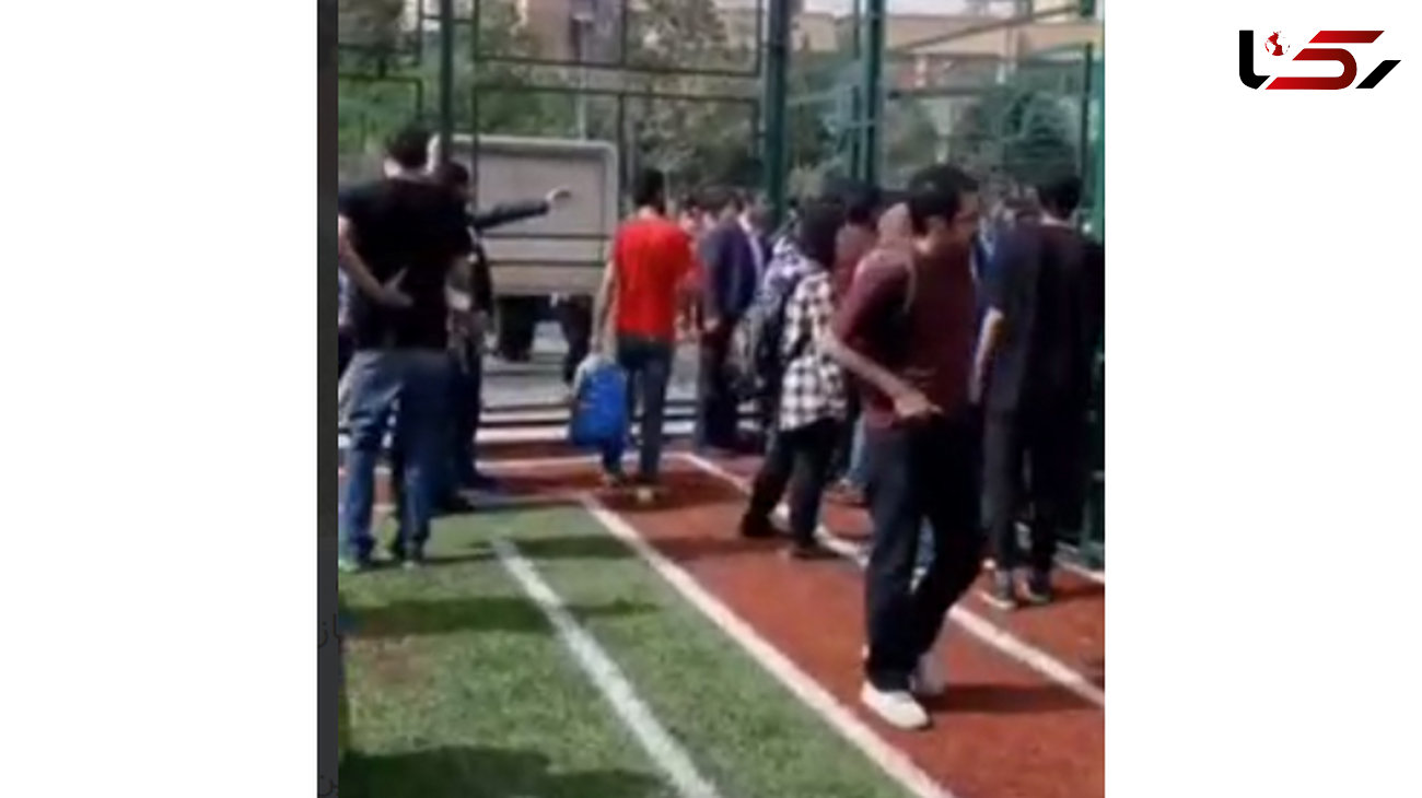 فیلم درگیری دانشجویان دانشگاه تهران / علت اعلام شد