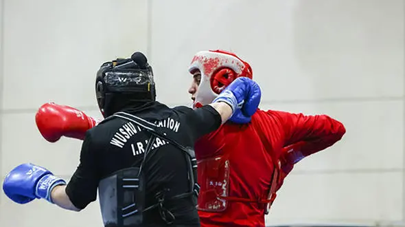 جنجال یک مرد در اعتراض به شکست دخترانش!/ فدراسیون ووشو بیانیه داد