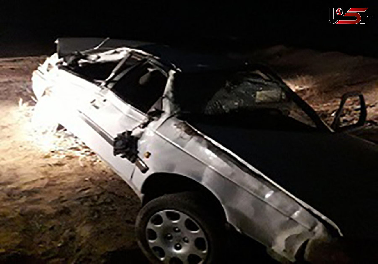 9 مصدوم در اثر واژگونی خودرو در یزد