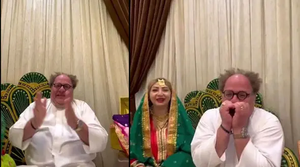 ببینید / مراسم عروسی مستر تستر ! / خوشحالی بچگانه داماد سرشناس ! + فیلم