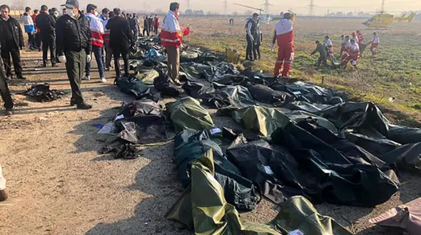 شناسایی پیکر 50 نفر از قربانیان سقوط هواپیمای اوکراینی+ اسامی