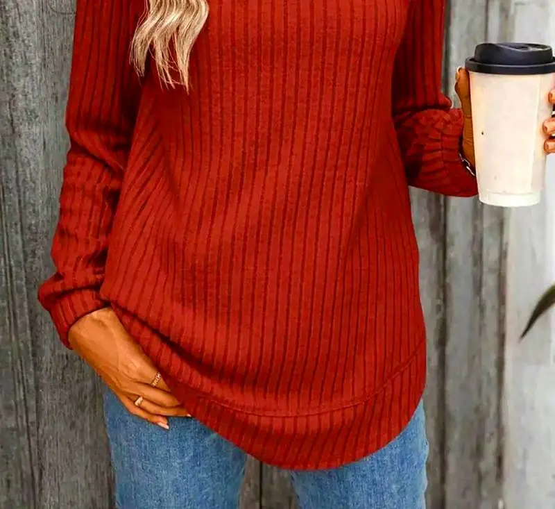 پیراهن گرم پاییزی زنانه