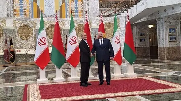 استقبال رسمی رئیس جمهور بلاروس از دکتر پزشکیان