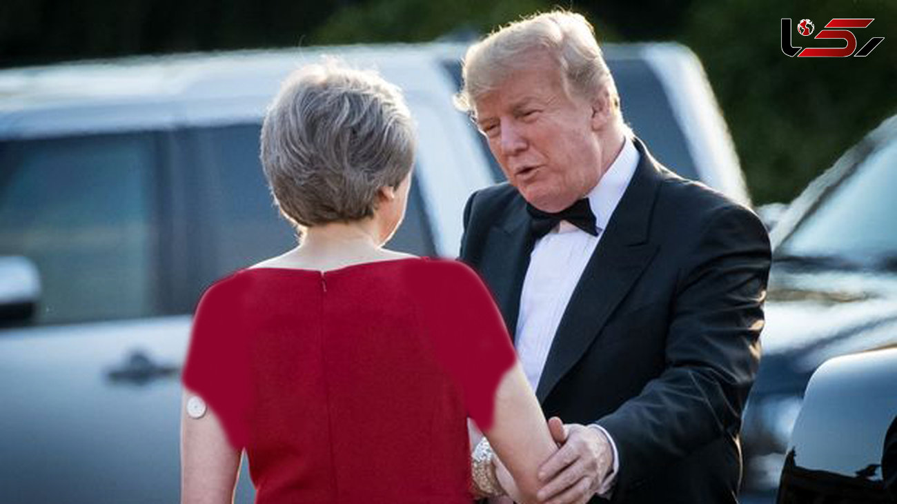 وسیله عجیبی که  به بازوی خانم نخست وزیر انگلیس وصل بود چه بود؟+ عکس