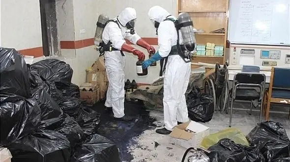 ماجرای نشت مواد شیمیایی در میدان راه‌آهن تهران چه بود؟ + تصاویر