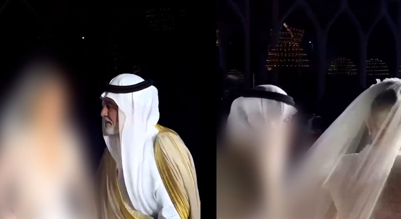 فیلم ازدواج دختر 20 ساله ایرانی با شیخ 70 ساله ثروتمند اهل دبی ! / چه بگوییم ؟!