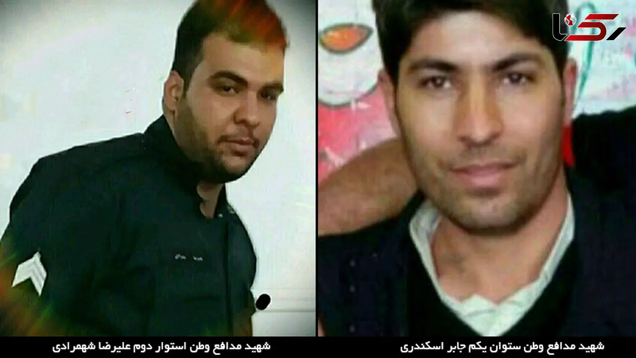 شهادت دو مامور پلیس دردرگیری با قاچاقچیان مواد مخدر در بم