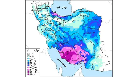 باران‌های ۲۰۰ میلی‌متری در راه است؛ زنگ خطر سیلاب در جنوب و مرکز کشور