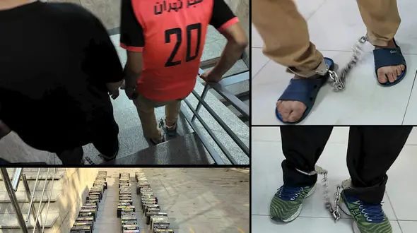 جوان مکانیک دزد کاربلد باطری های ماشین در تهران