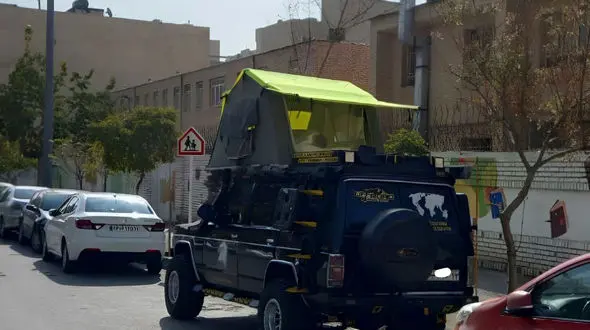 ترس یک مشهدی از زلزله خبر ساز شد + عکس 