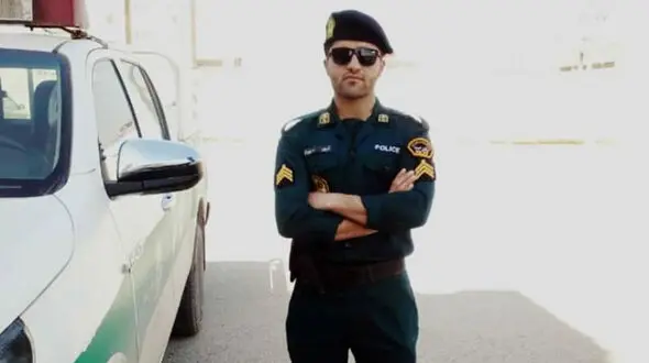 مرگ دلخراش مامور انتظامی شادگان هنگام ماموریت + عکس