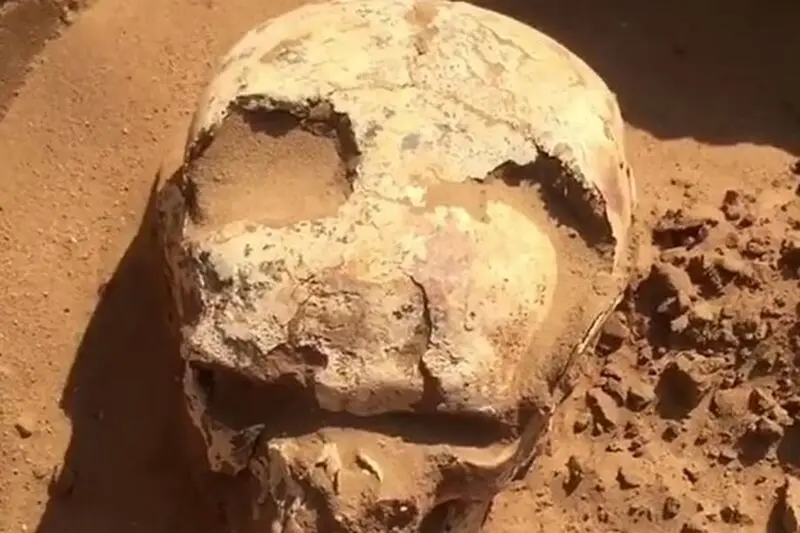 بقایای جنجگو 2 هزارساله در روسیه