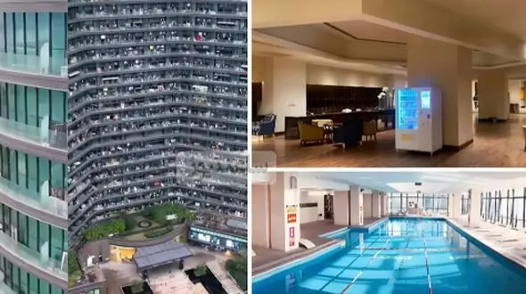 فیلم/ بزرگترین آپارتمان جهان که 20هزار نفر ساکن آن هستند/ معماری منحصربه‌فرد و الهام از بلندی کوه اورست تجربه‌ی ارتفاع بدون ترک کردن خانه!