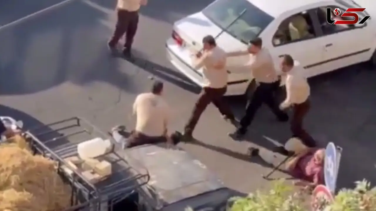 فیلم گفت و گو با دست فروشی که در قزوین توسط شهرداری چی ها چاقو خورد