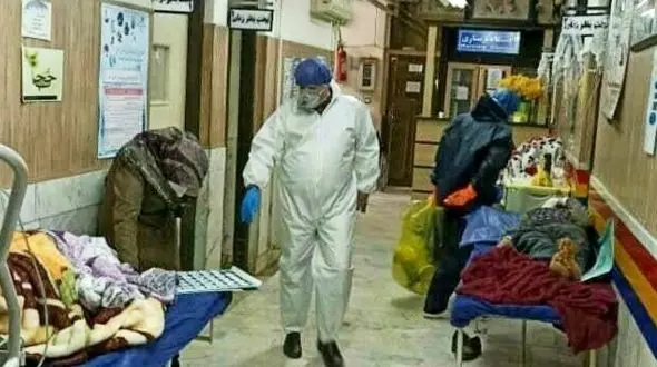 فاجعه کرونایی در بیمارستان های تهران / پرستاران خسته / تخت ها پر