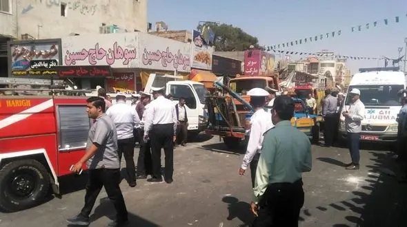 آخرین آمار/6 کشته در انفجار مسافرخانه قم 