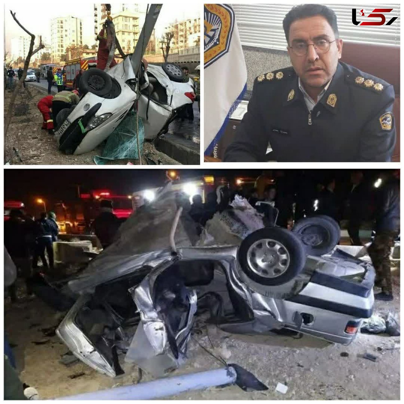کاهش 43 درصدی تصادفات درونشهری در اصفهان 