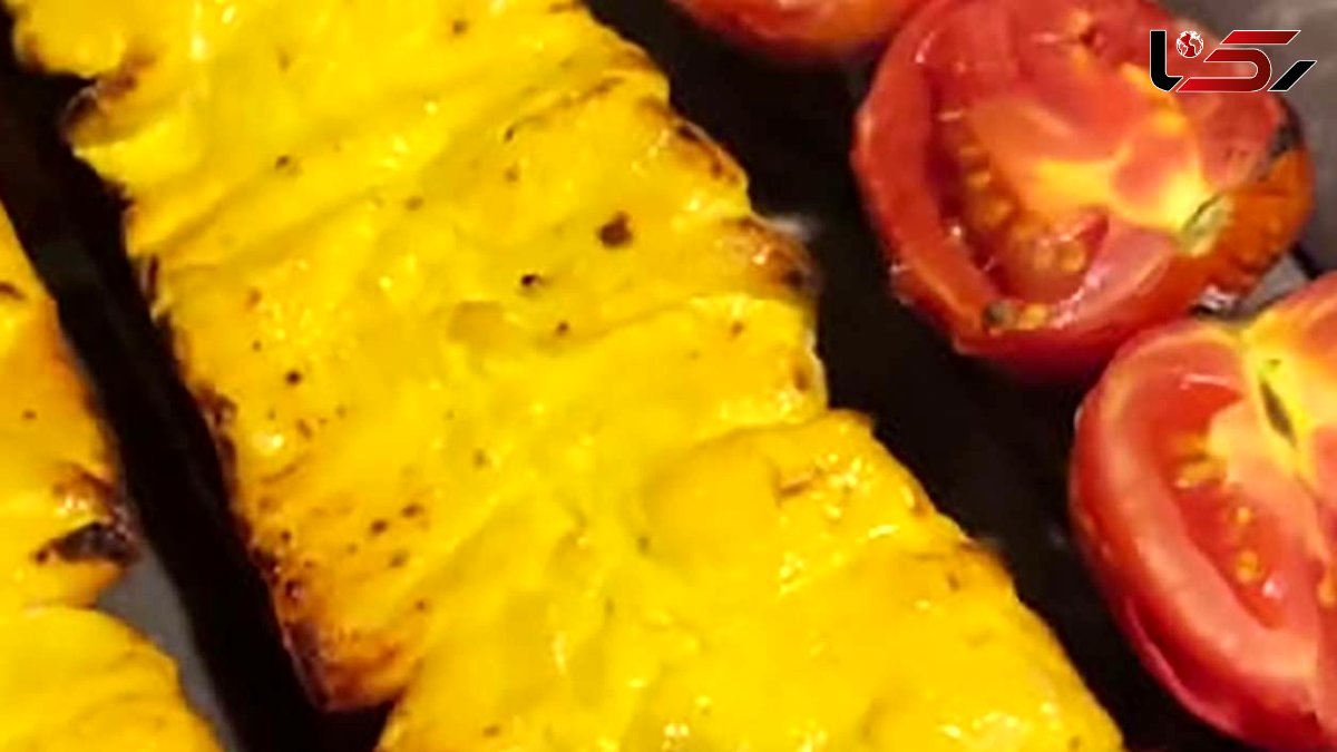 طرز تهیه جوجه کباب زعفرانی کاردی یا برگی + فیلم
