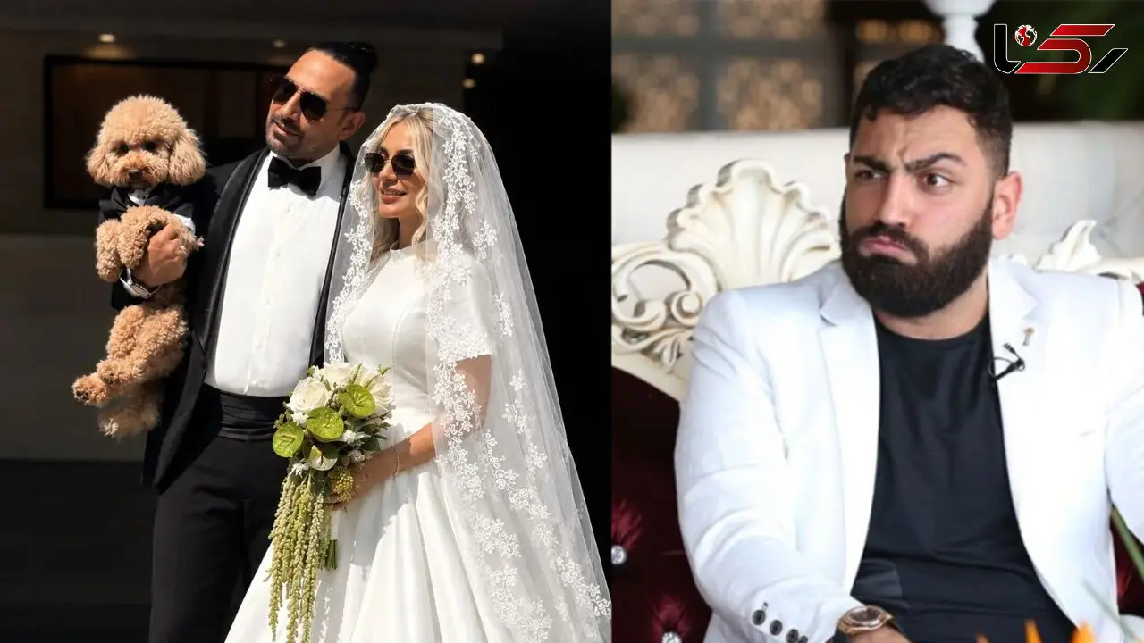 عکس و فیلم/ نگاهی به مراسم مجلل ازدواج سامان گوران بازیگر ایرانی و همسر زیبایش / از حضور نفیسه روشن با لباس فوق لاکچری تا حضور مهران غفوریان با پیرهن کژوال