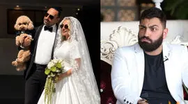 عکس و فیلم/ نگاهی به مراسم مجلل ازدواج سامان گوران بازیگر ایرانی و همسر زیبایش / از حضور نفیسه روشن با لباس فوق لاکچری تا حضور مهران غفوریان با پیرهن کژوال