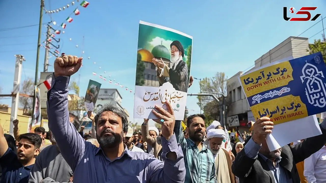 آغاز راهپیمایی روز قدس در تهران/ طنین «الله اکبر» در میدان انقلاب