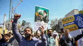 آغاز راهپیمایی روز قدس در تهران/ طنین «الله اکبر» در میدان انقلاب