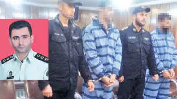 سارقان مسلح منکر قتل افسر پلیس کرج شدند + عکس