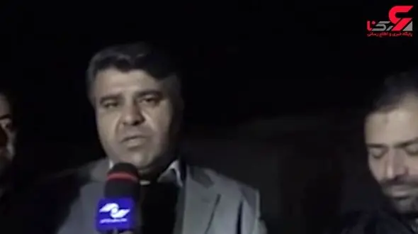 فیلم انفجار لوله گاز در طالقان بر اثر رانش زمین