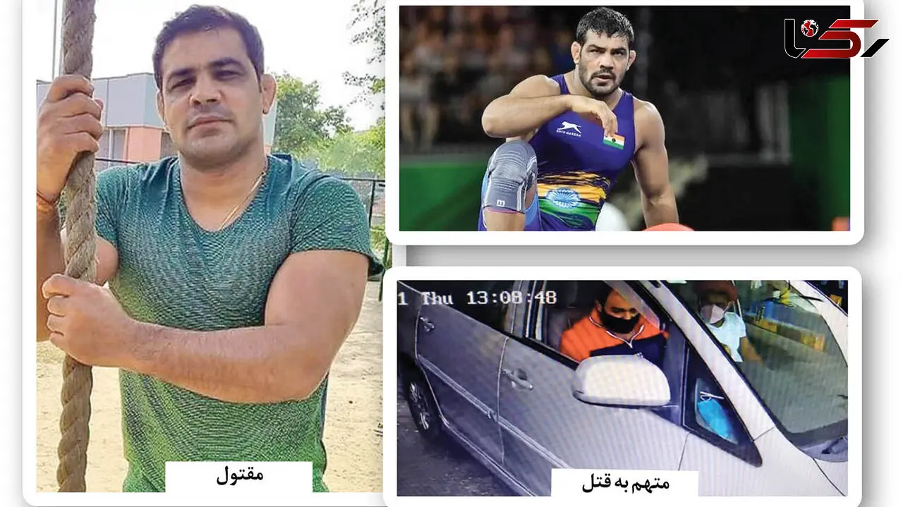 بازداشت کشتی‌گیر قهرمان المپیک بخاطر قتل + عکس قاتل و مقتول / هند