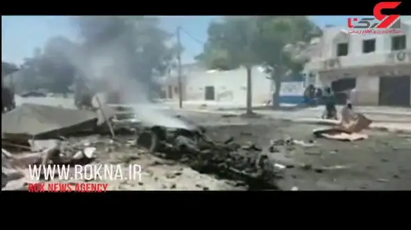 انفجار مرگبار خودروی بمب گذاری شده در سومالی+فیلم