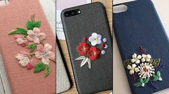 قاب گوشی گلدوزی شده؛ ترکیب هنر و کاربرد در طراحی محافظ موبایل