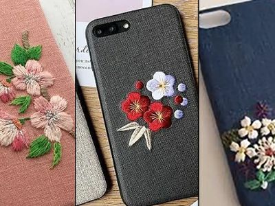 قاب گوشی گلدوزی شده؛ ترکیب هنر و کاربرد در طراحی محافظ موبایل