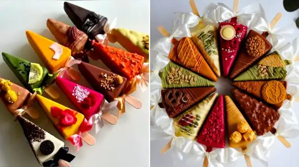 15 ایده جذاب چیزکیک پاپسیکلی که بچه‌ ها عاشقش می شن!