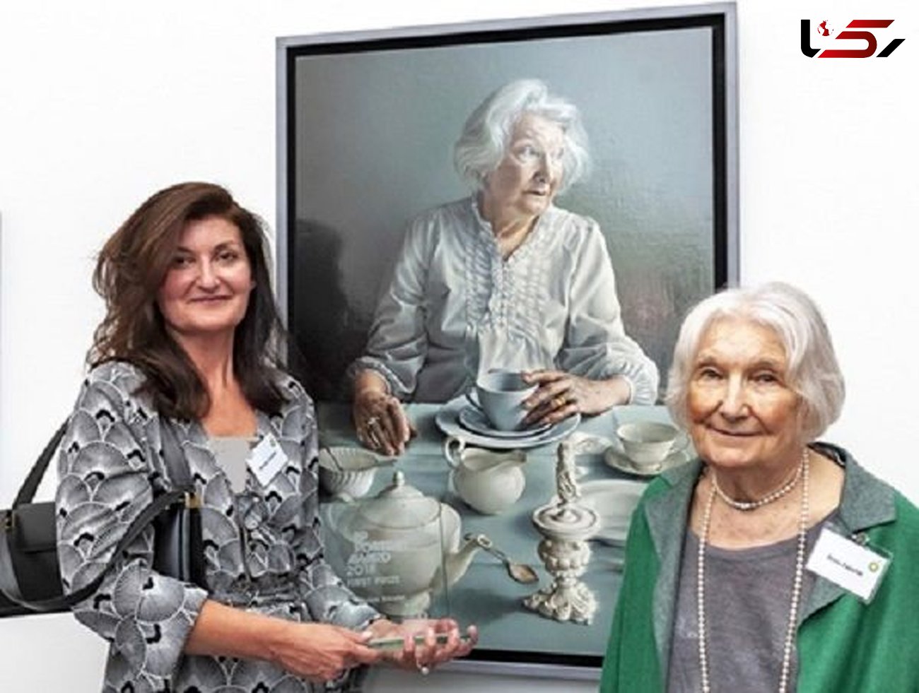 اسکار پرتره به نقاش معروف زن برای کشیدن مادرش رسید +عکس