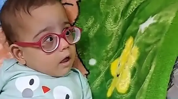 زیباترین اتفاق برای کودک نابینا + فیلم