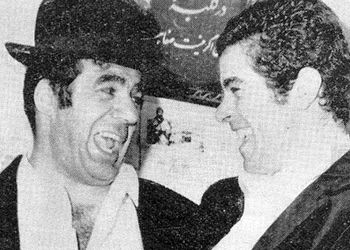 نگاه روز | «بهروز وثوقی و ناصرملک مطیعی» در نمایی از فیلم طوقی؛ سال 1349