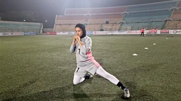 محدثه زولفی تا ساعاتی دیگر در کنار هم‌تیمی‌های خود در «تیم ملی»/ ملی‌پوشی که «ایران» را به «غربت» ترجیح داد