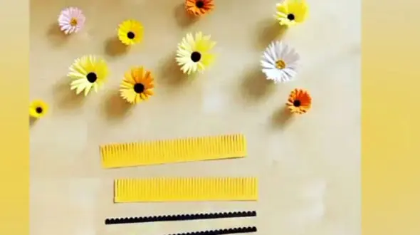 شکوفه‌های کاغذی چطور بسازیم؟ + فیلم